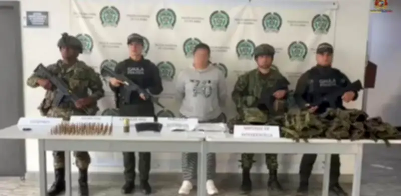 Capturan a alias 'La Gorda', presunta disidencia del frente '57 Yair Bermúdez' en Tuluá