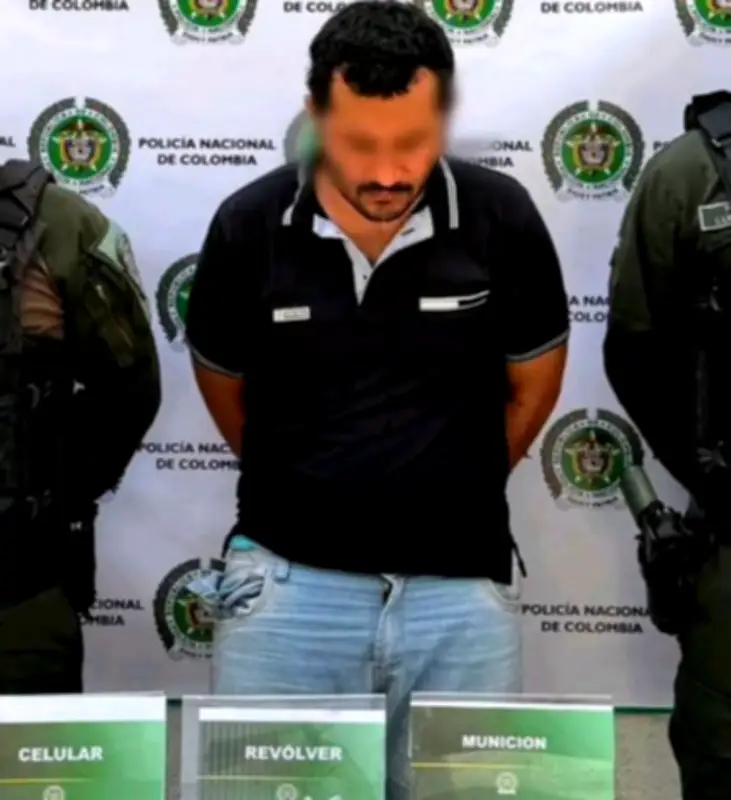 Capturan a alias 'Yefri', presunto integrante de 'Los Norteños', por porte ilegal de arma