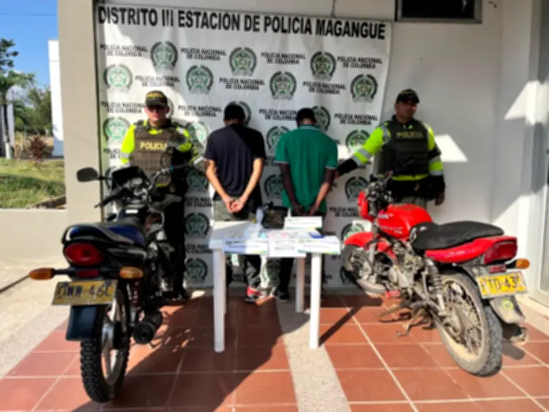 Capturan a dos presuntos narcotraficantes en operativo policial en Bolívar