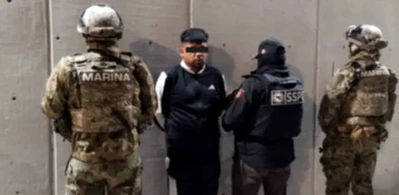 Capturan a 'El Hacha', presunto líder del CJNG en Tlaxcala vinculado a secuestros y extorsiones