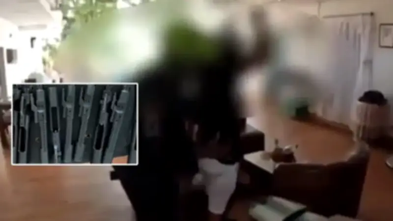 Capturan a estadounidense por tráfico de armas en Colombia con 66 piezas incautadas