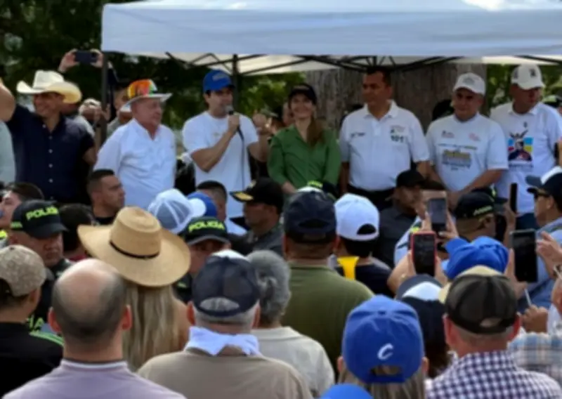 Capturan a funcionaria del INPEC armada en evento político de Álvaro Uribe en Honda, Tolima