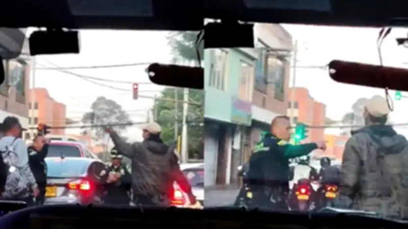Capturan a hombre de 27 años por agredir salvajemente a policía en Suba, Bogotá