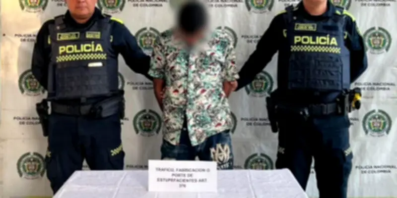 Capturan a presunto microtraficante con 40 gramos de marihuana en La Guajira