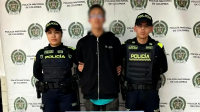 Capturan a 'Sangre', jefe del Clan del Golfo en Medellín, en operativo policial