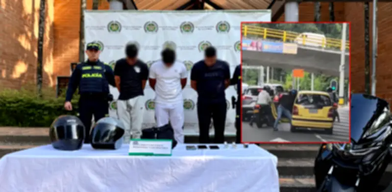 Capturan banda que robó relojes Rolex y Cartier a extranjeros en Medellín por más de 500 millones