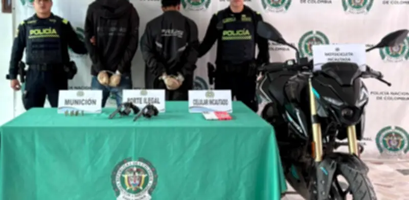 Capturan en Kennedy a dos presuntos homicidas que intentaron huir tras asesinato