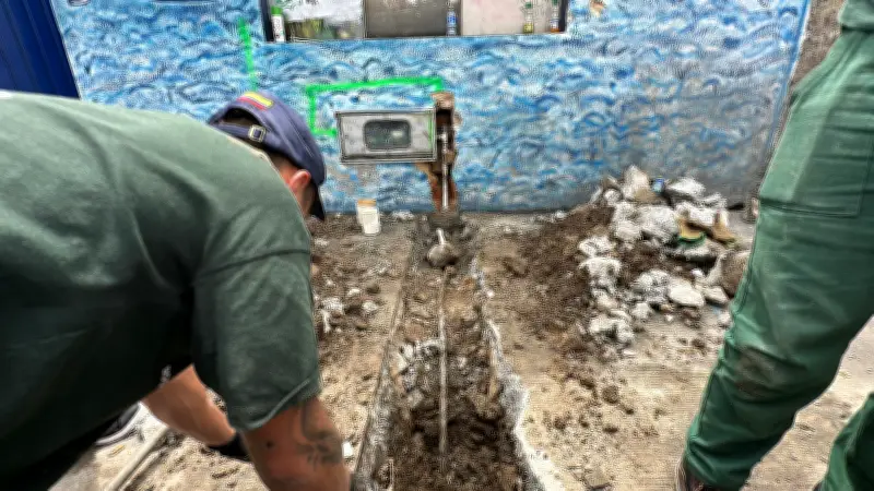 Capturan propietario de lavadero en Kennedy por robo de agua mediante sistema de bypass