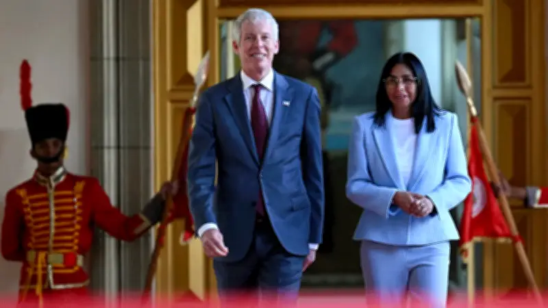 Caracas y Washington sellan histórico acuerdo energético a largo plazo en visita de EE.UU.