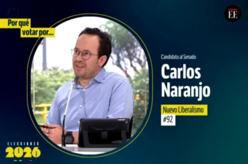 Carlos Naranjo: Renovación política y simplificación legal como pilares de su candidatura al Congreso