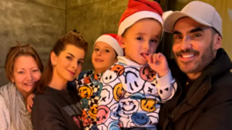 Carolina Cruz y Lincoln Palomeque celebran Día de Velitas juntos pese a separación