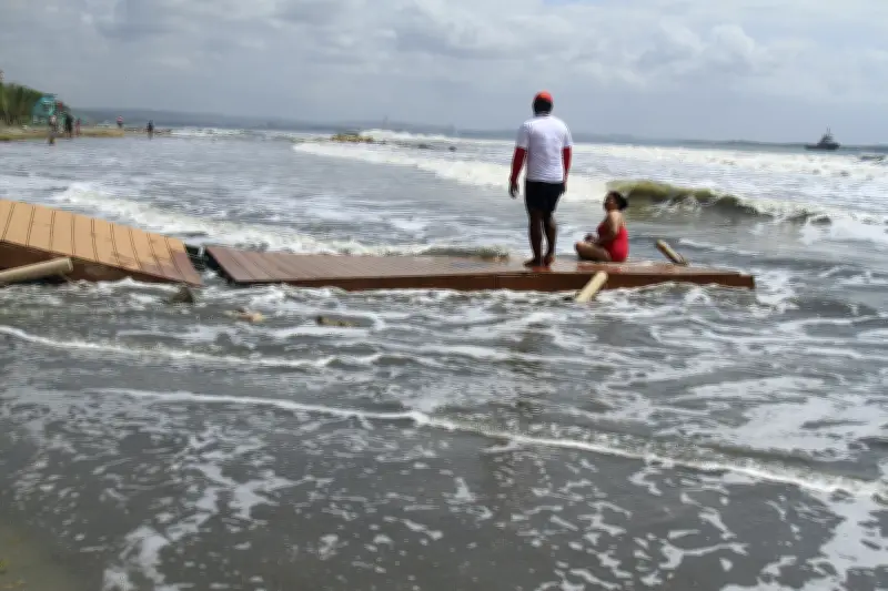 Cartagena enfrenta devastación costera por frentes fríos: más de 500 afectaciones reportadas