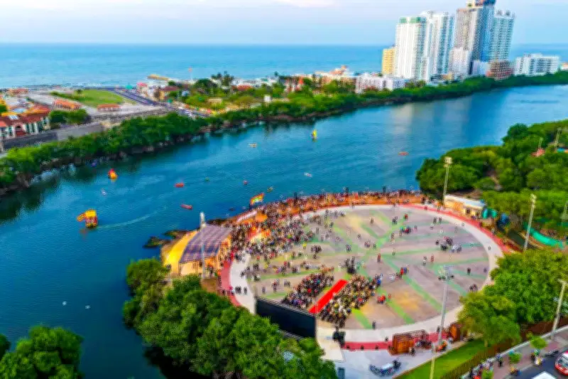 Cartagena inaugura Plaza de Variedades en Parque Espíritu del Manglar