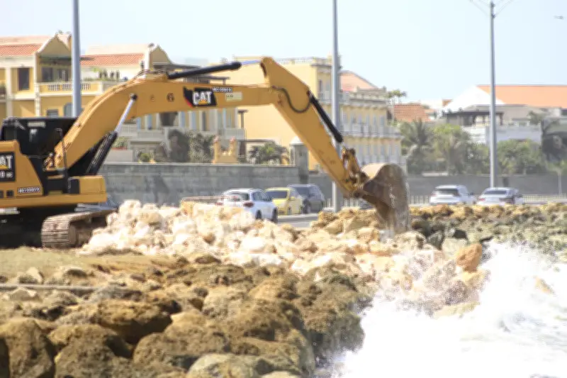 Cartagena inicia proyecto Defensa Costera 2050 tras declaratoria de calamidad pública