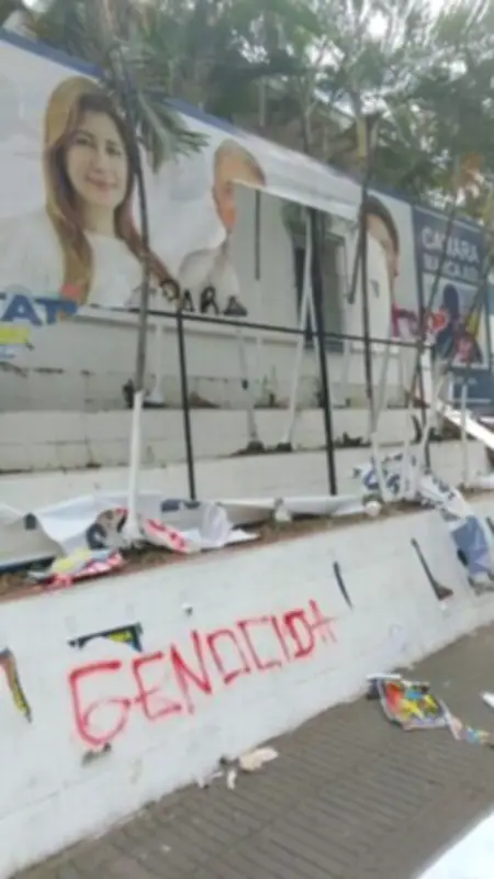 Centro Democrático denuncia ataques a sedes y clima hostil contra oposición en campaña electoral