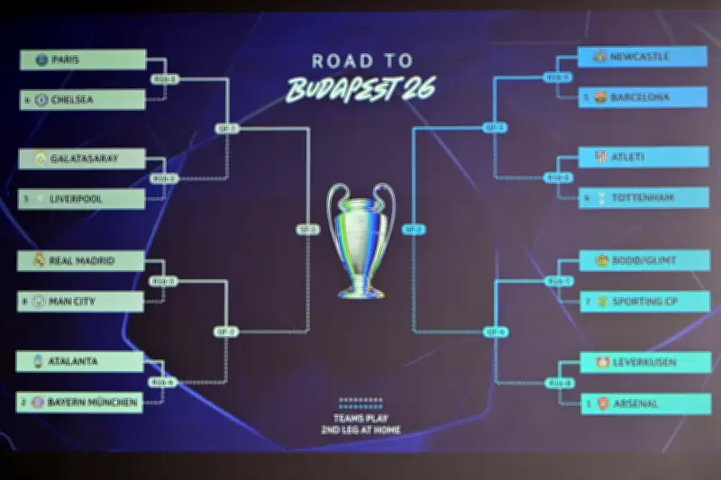 Champions League define octavos de final con duelos de titanes y presencia colombiana