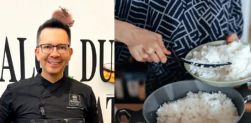 Chef José Ramón revela técnica secreta para arroz perfecto: caldo de pollo y mantequilla