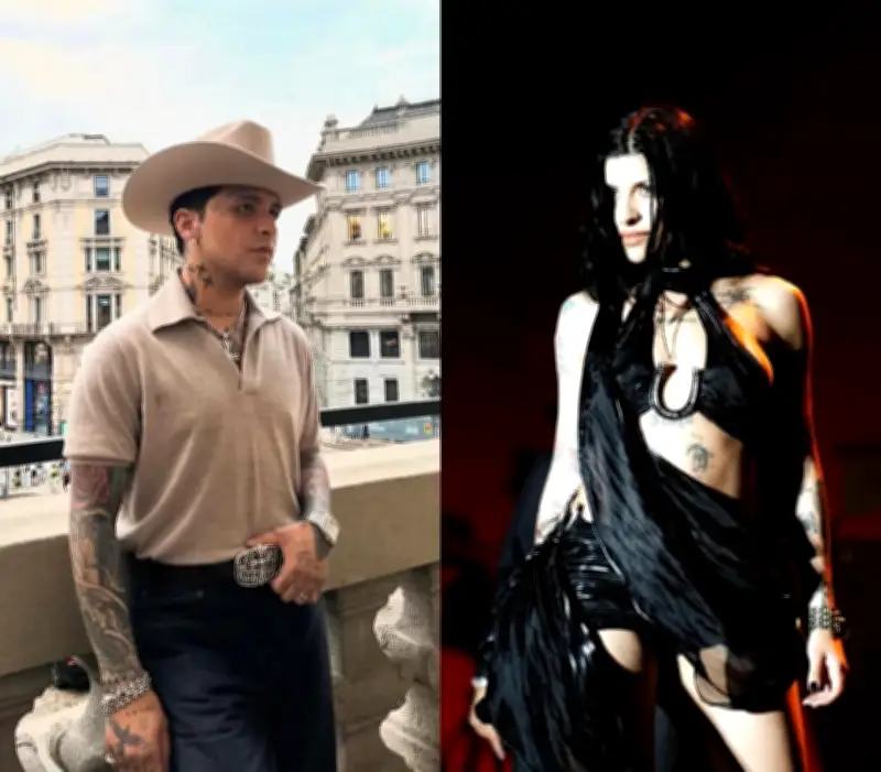 Christian Nodal responde a Cazzu tras polémica por referencia en canción 'Rosita'