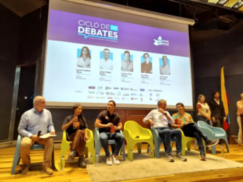 Ciclo de Debates 2026: Candidatos al Congreso exponen propuestas para el Valle del Cauca en vivo