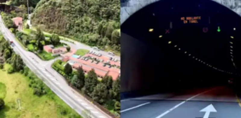 Cierres totales en túneles Boquerón y Renacer afectarán vía Bogotá-Villavicencio en marzo y abril