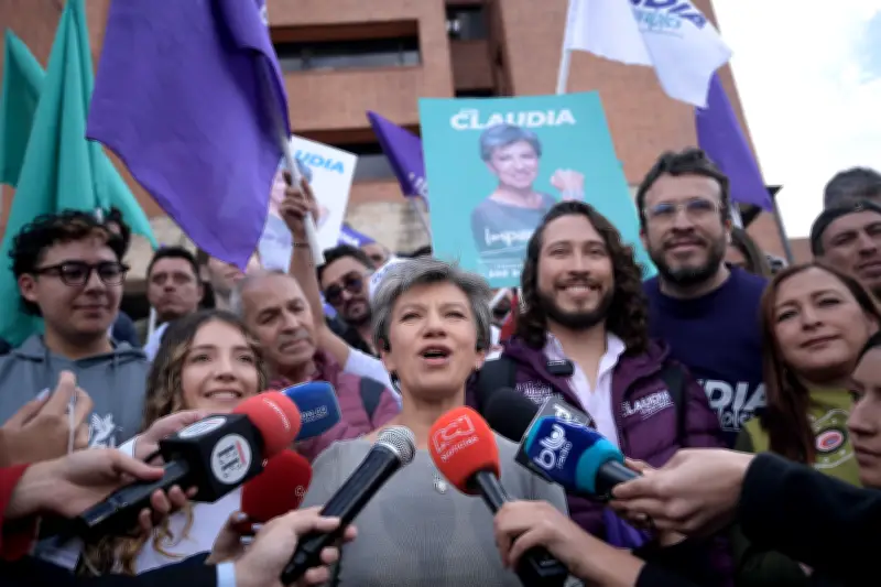 Claudia López presenta su candidatura presidencial con el movimiento Imparables