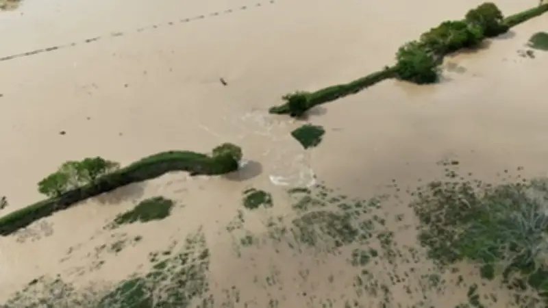 Colapso de jarillón en Sabana de Torres provoca nuevas inundaciones en Santander
