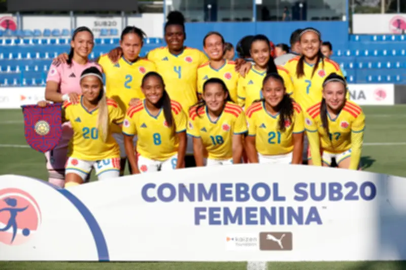 Colombia enfrenta a Ecuador en el hexagonal final del Sudamericano Femenino Sub-20