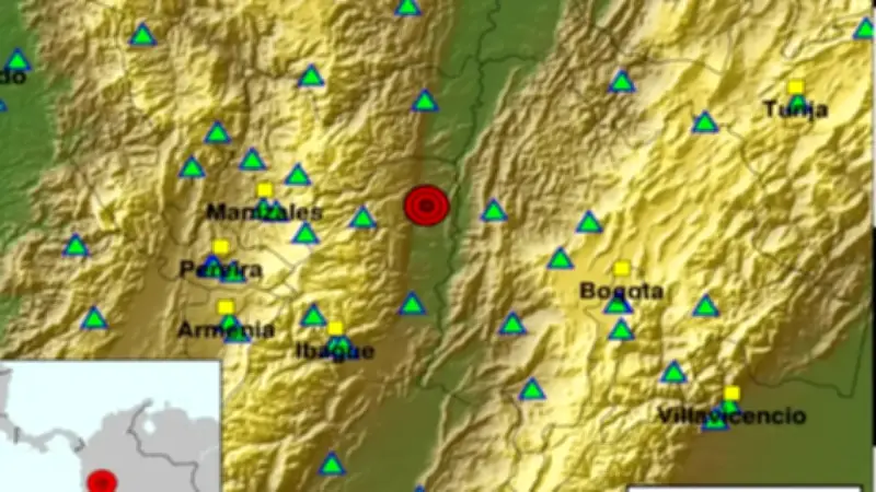 Colombia registra 10 temblores en un día: reporte detallado del Servicio Geológico