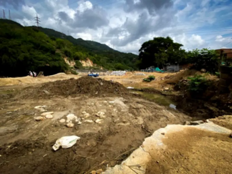 Comunidad de Girón exige continuidad de muro contra inundaciones del río de Oro