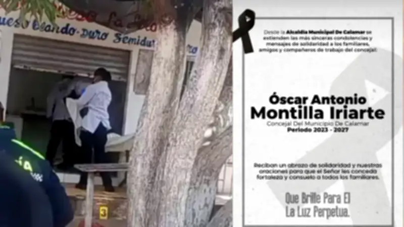 Concejal asesinado en atentado sicarial dentro de su negocio en Soledad