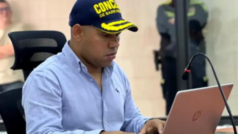 Concejal de Barranquilla capturado por violencia intrafamiliar tras presentarse voluntariamente