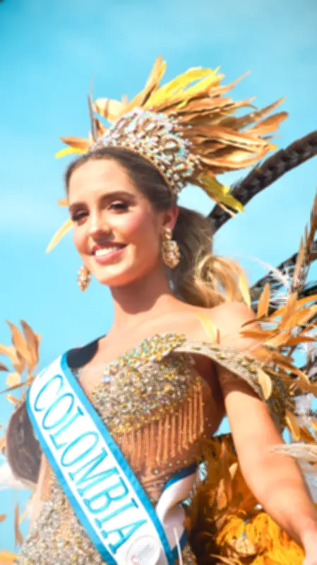 Concurso Nacional de Belleza brilla en el Carnaval de Barranquilla con mensaje cultural
