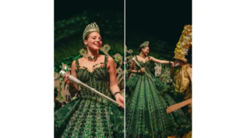 Coronación Real en el Carnaval de Barranquilla: Michelle Char y Adolfo Maury Brillan en 'Aquí Suena'