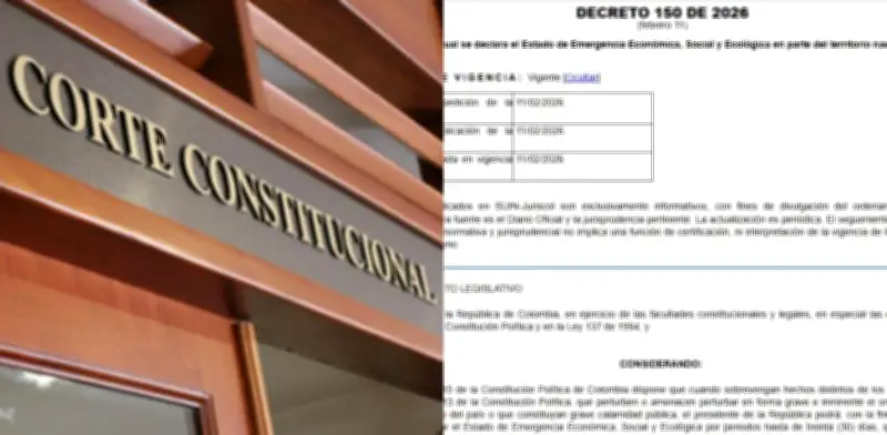 Corte Constitucional exige cinco pruebas clave sobre nueva emergencia económica y paquete de impuestos
