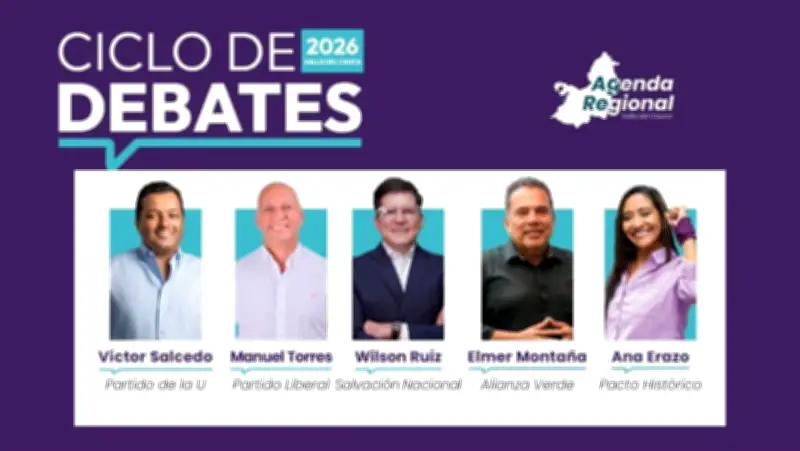 Cuarto Debate Electoral 2026 en Cali: Candidatos al Congreso Presentarán Propuestas para el Valle