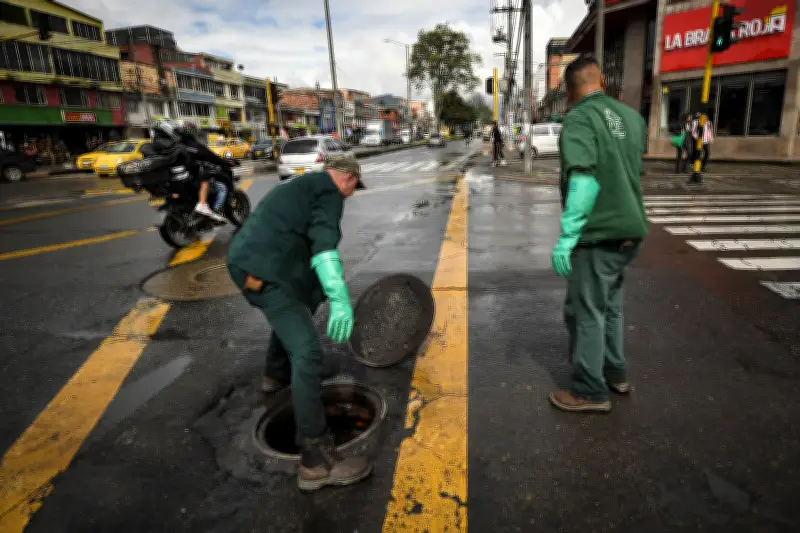 Daño en tubería deja sin agua a ocho barrios del sur de Bogotá este martes