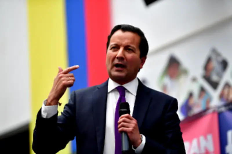 David Luna, candidato presidencial, expone su visión sobre reformas, salud y diálogos en Colombia