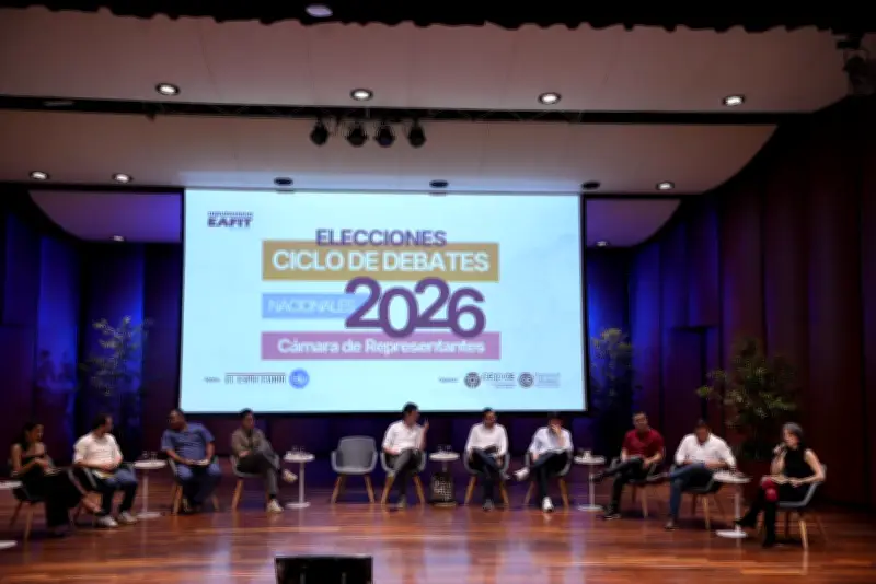 Debate en Eafit reúne a candidatos a la Cámara por Antioquia con propuestas para la región
