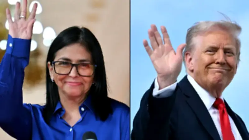 Delcy Rodríguez solicita a Donald Trump suspender sanciones contra Venezuela