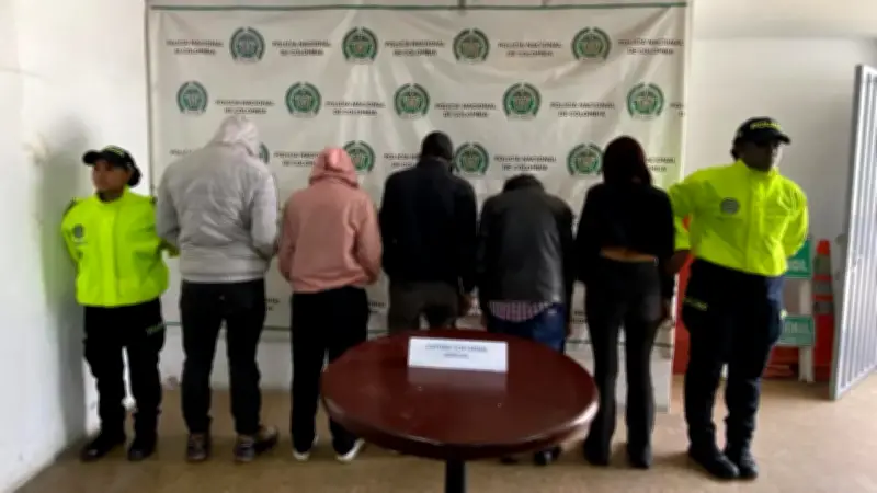 Desmantelan red de microtráfico 'Los Recorredores' en Funza que afectaba a menores