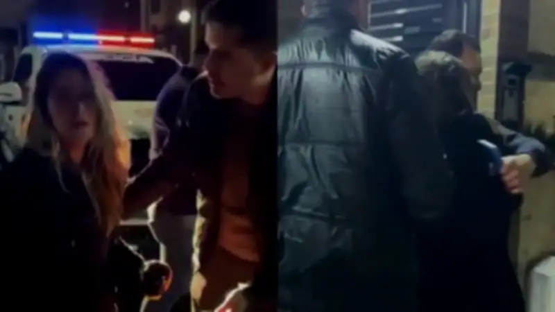 Diana Ospina se reencuentra con su familia tras secuestro en Bogotá