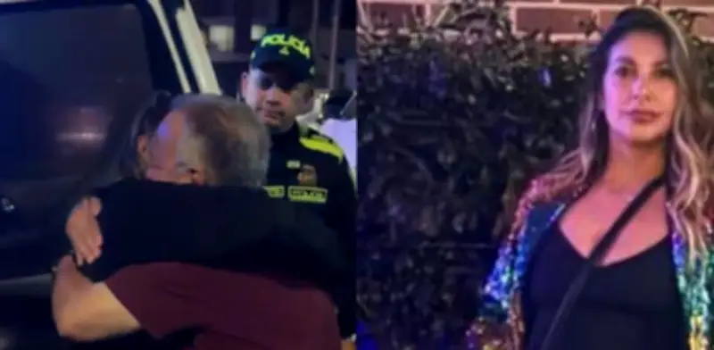 Diana Ospina se reencuentra con su padre tras secuestro y robo de $50 millones en Bogotá