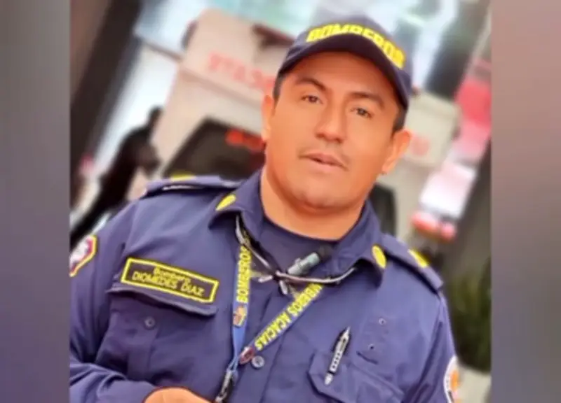 Diomedes Díaz: el bombero colombiano que comparte nombre con el legendario cantante vallenato