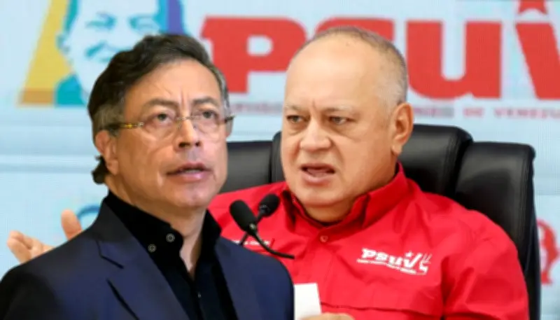 Diosdado Cabello acusa a Petro de apropiarse de propuesta antidrogas que Maduro le hizo hace un año