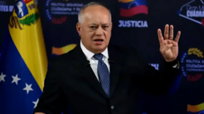 Diosdado Cabello afirma que Venezuela es el país más seguro de América