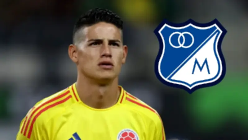 Director deportivo de Millonarios aclara rumor sobre James Rodríguez