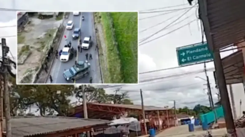 Disidencias atacan estación policial en Cauca con drones y explosivos tras secuestros