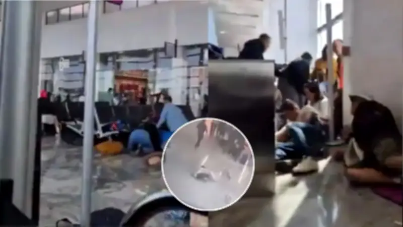 Disturbios en aeropuerto de Guadalajara tras muerte de 'El Mencho'