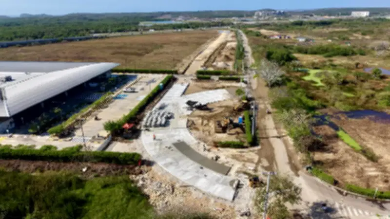 Doble calzada a Tierra Baja en Cartagena alcanza 40% de avance en construcción