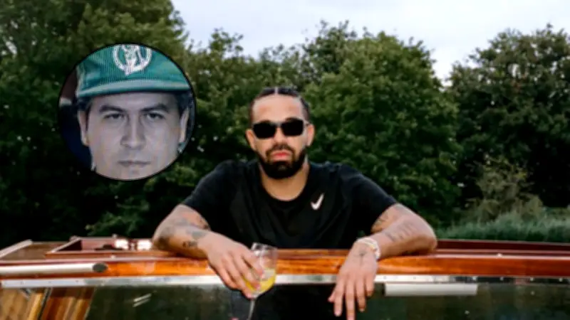 Drake compra gorra de Pablo Escobar en subasta por 75 mil dólares